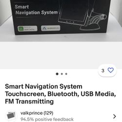 Smart Navigation System Touchscreen, Bluetooth, USB Media, FM Transmitting