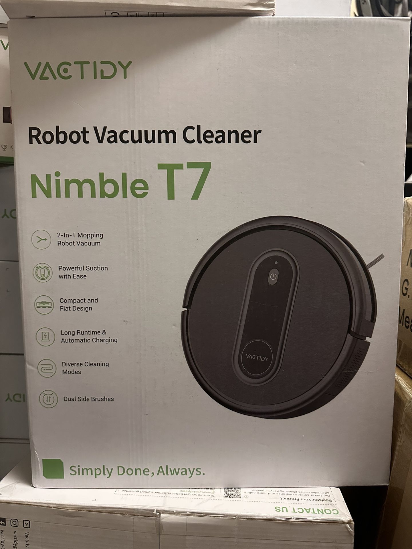 Vactidy Robot Vacuum