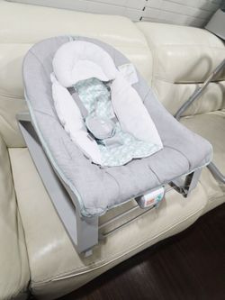 3-in-1 Musical Vibrating Baby Bouncer.