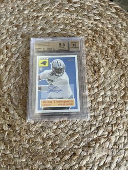Shaq Thompson Rookie Auto 9.5 Auto 10