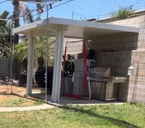 Aluminum patio 10’x10’