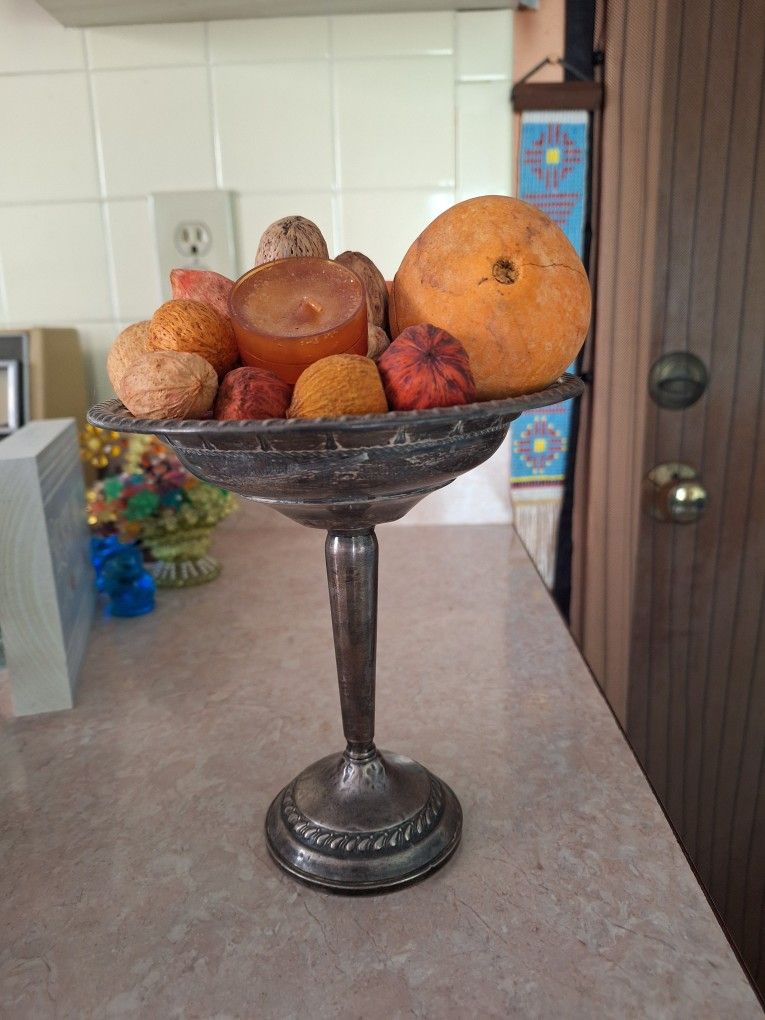 Sterling Silvetlr Pedestal Bowl