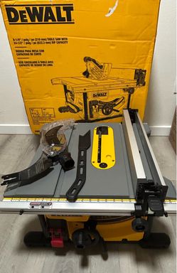 DEWALT 15 Amp Corded 8-1/4 in. Compact Portable Jobsite Tablesaw (Stand Not Included)