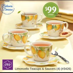 Teacups & Saucers