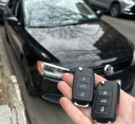 Volkswagen key fob car key
