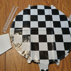 Racer / Checker Balloons 2packs of 15