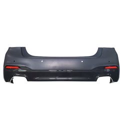 For 17-20 BMW PRE-LCI G30 5 Series, M-SPORT Style Rear Bumper W/ PDC