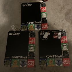 Christmas Star Wars countdown boards 3/$2