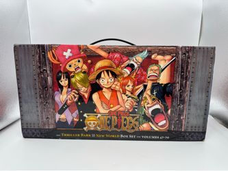 One Piece Thriller Bark to New World Manga Box Set Volumes 47-70