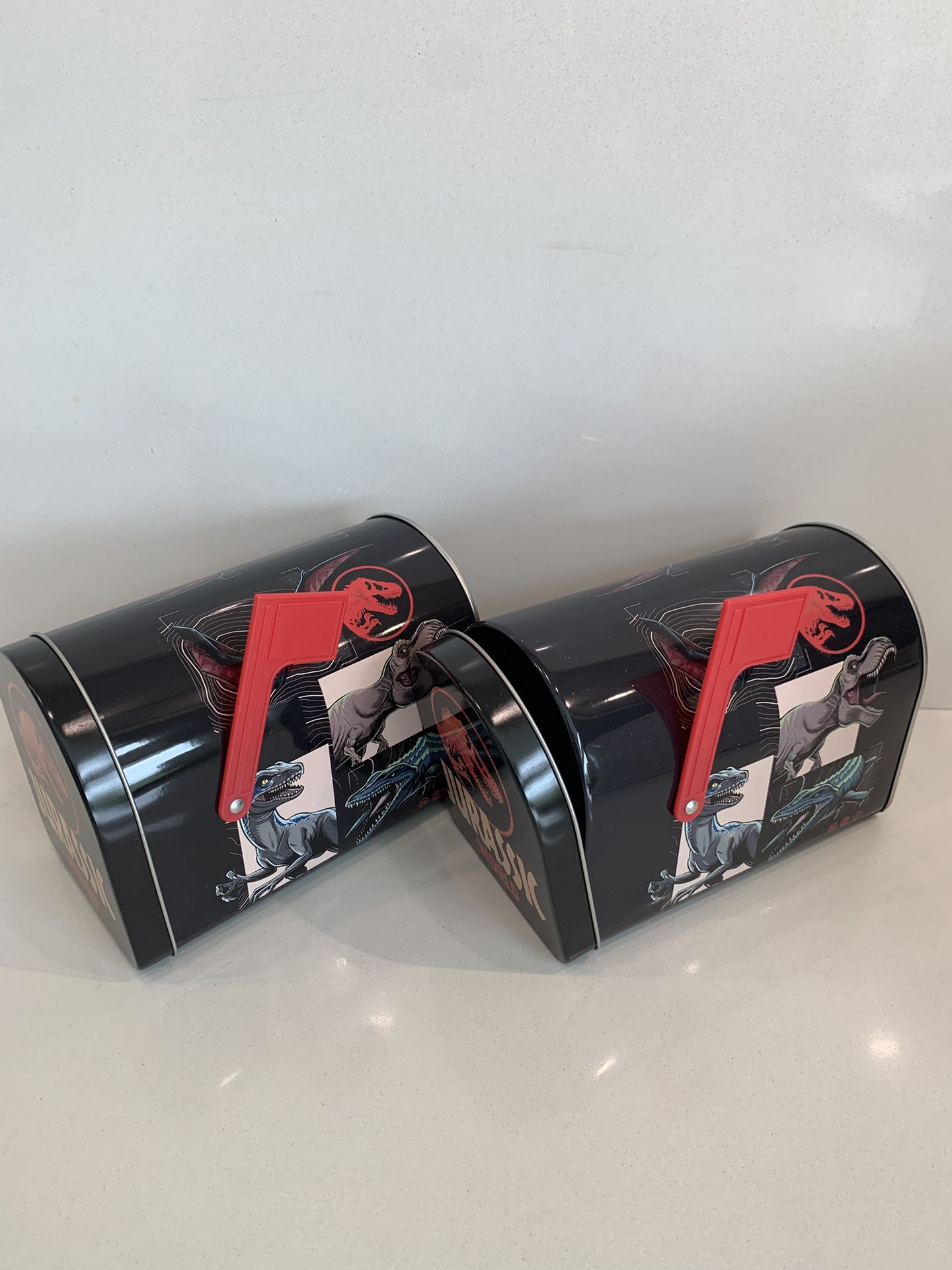 Mini Mailbox Tin Can Jurassic Park