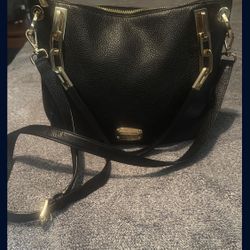 Michael Kors | Brooke Pebbled  Leather Satchel Black Good 👍🏻 