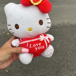 Hello Kitty Plushie 