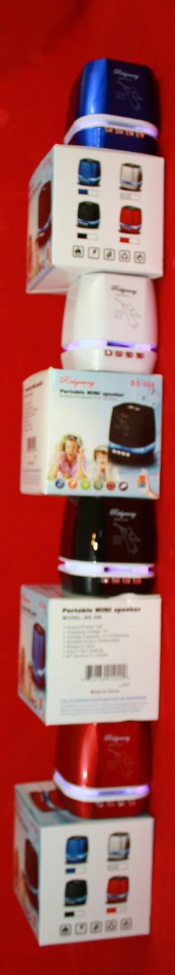 Rechargeable Bluetooth wireless sd card,usbflash drive fm radio speaker (bosina)