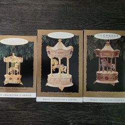 Tobin Fraley Holiday Carousel Hallmark Keepsake Collectors Ornament