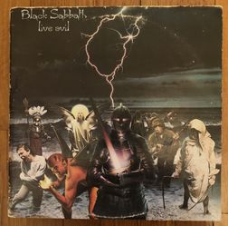 Live Evil Black Sabbath Lp 2 Record Set