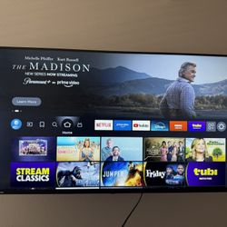 43” Toshiba Fire TV 4K with mount