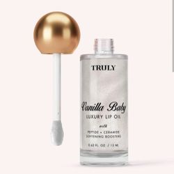 🍦 NEW Truly Vanilla Baby Peptide Lip Gloss – Sealed