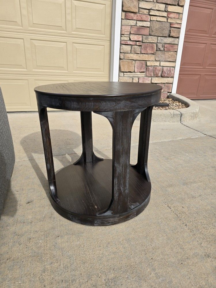Transitional End Table
