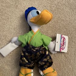 Disney Donald Duck Japanese Doll Plush
