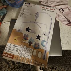 Wind Up Baby Crib Mobile