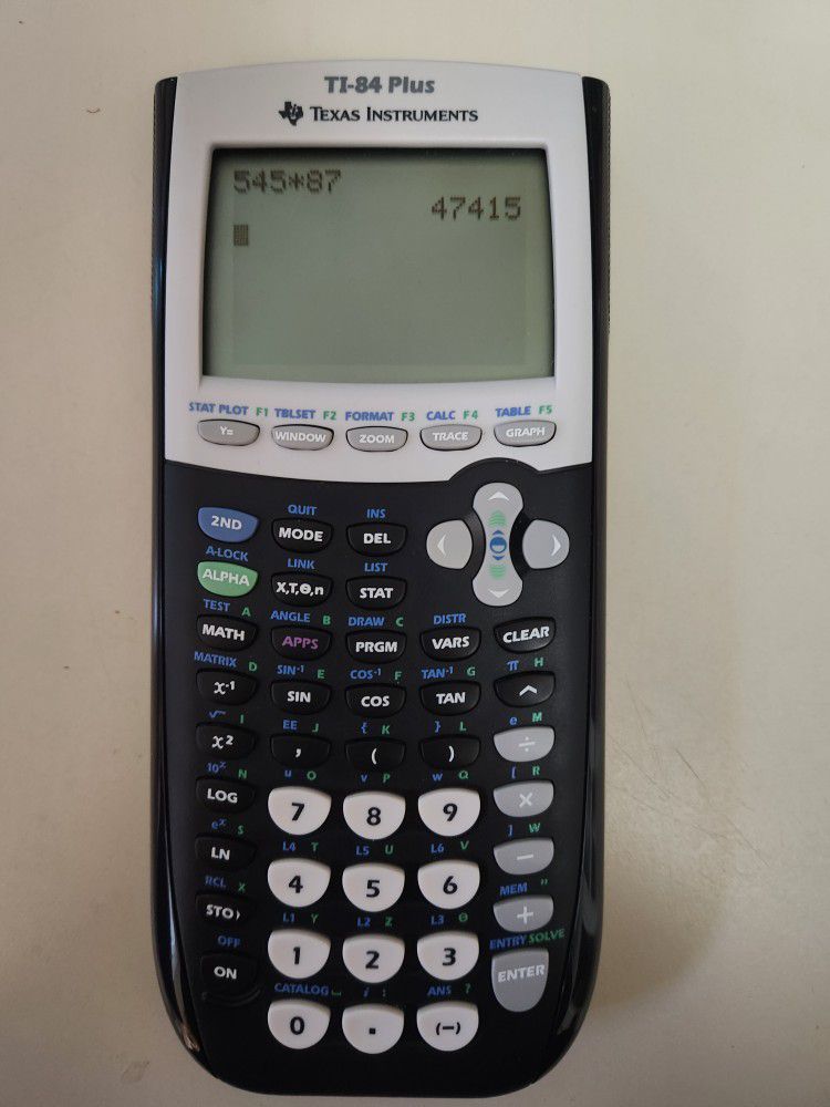 TI - 84 Plus Graphing Calculator 
