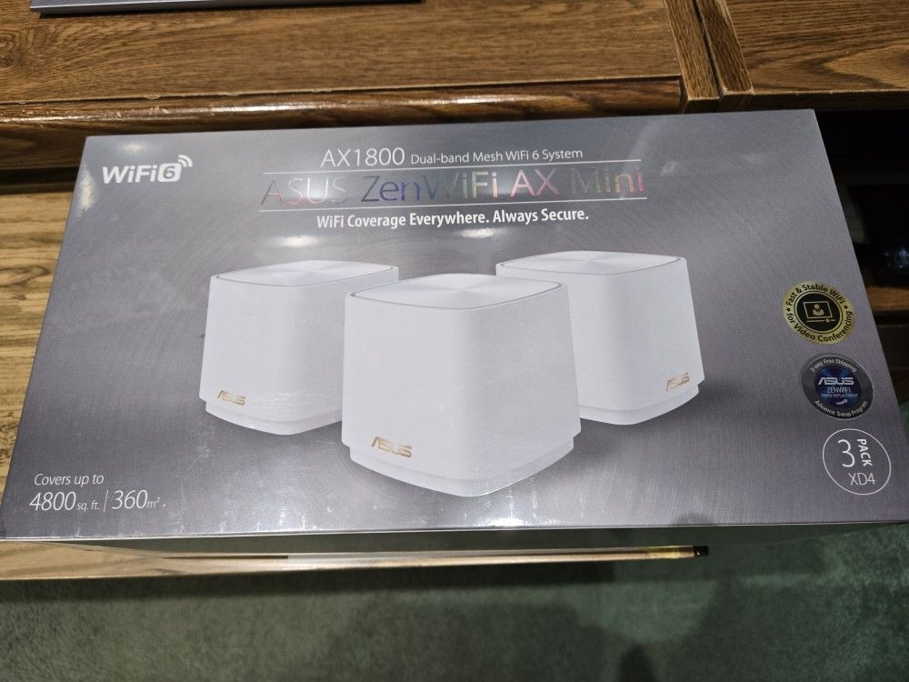 Brand new Asus ZenWifi AX1800 mesh system