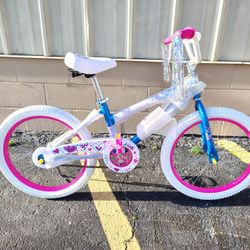 NEW 20" Blue And Pink Girls Bike For 8-12 Years Olds