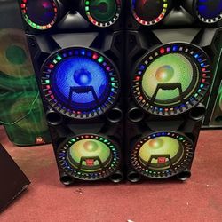 Potente Potente.  10000 watts . Bluetooth USB SD Card Radio And Guitar