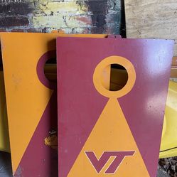 Virginia tech cornhole boards