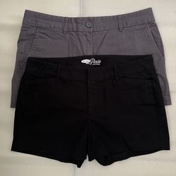 2 Pairs Women’s Shorts, Sz 8