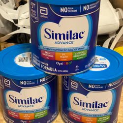 3 Brand New Similac Cans 