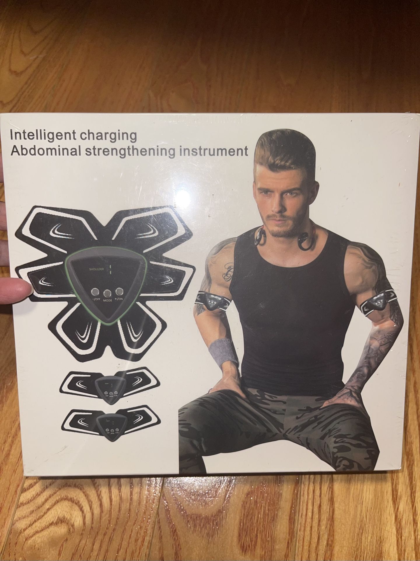 Smart ABS Stimulator Abdominal Muscle Toning Belt Fitness Trainer EMS Training