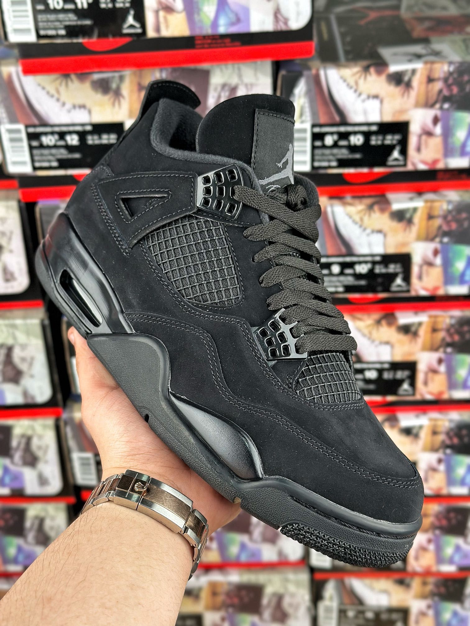 Air Jordan 4 Retro Black Cat High Quality Alternative