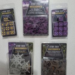 Lot of Star Trek Ascendancy: Dominion/Breen Starbase Escalation dice New