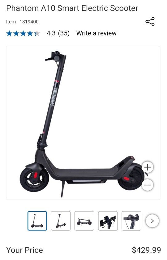 Phantom A10 Smart Electric Scooter