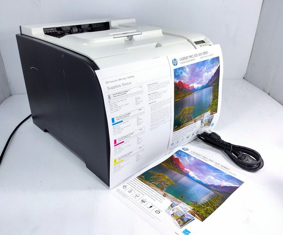 HP LASERJET PRO 400 COLOR M451DN LASER PRINTER 29104 Page Count Only