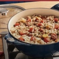 5qt Round Casserole New $180