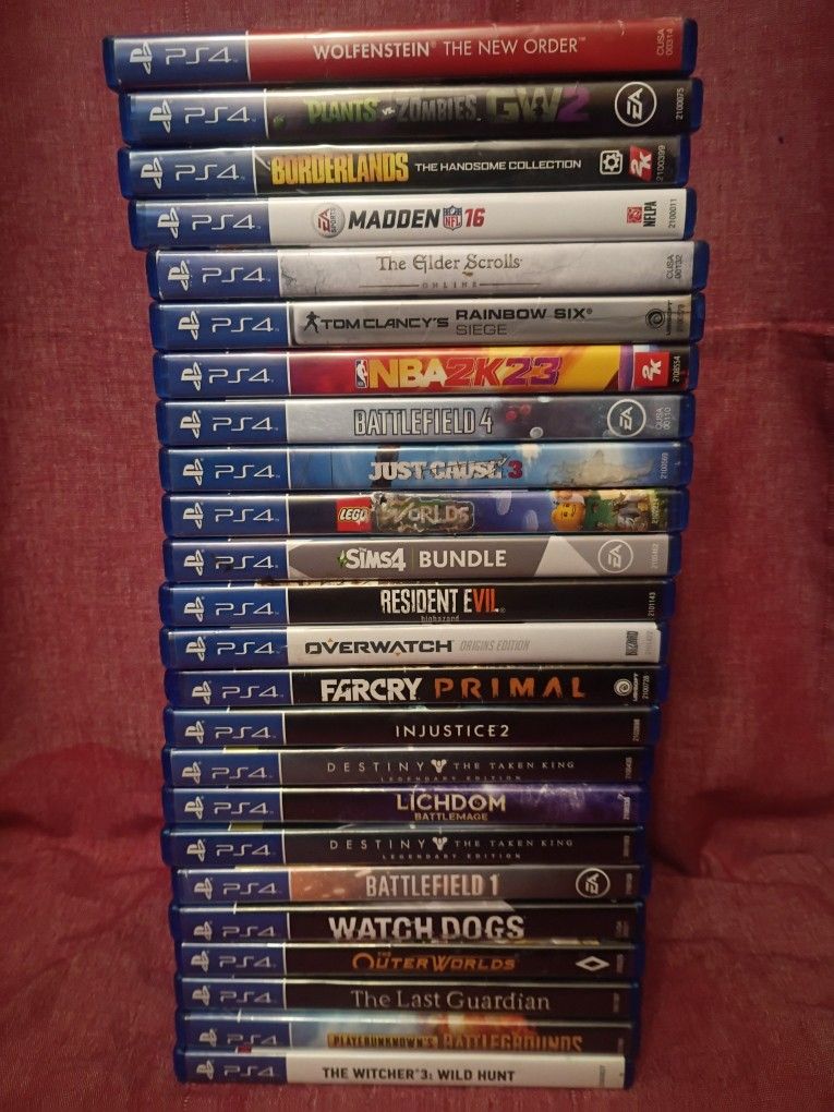 PS4 Games And Nintendo Switch Controllers