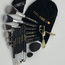 Wooden Handle Makeup Brush Kit/set