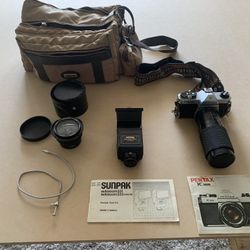 Pentax K1000 - Full Setup - Great Condition 