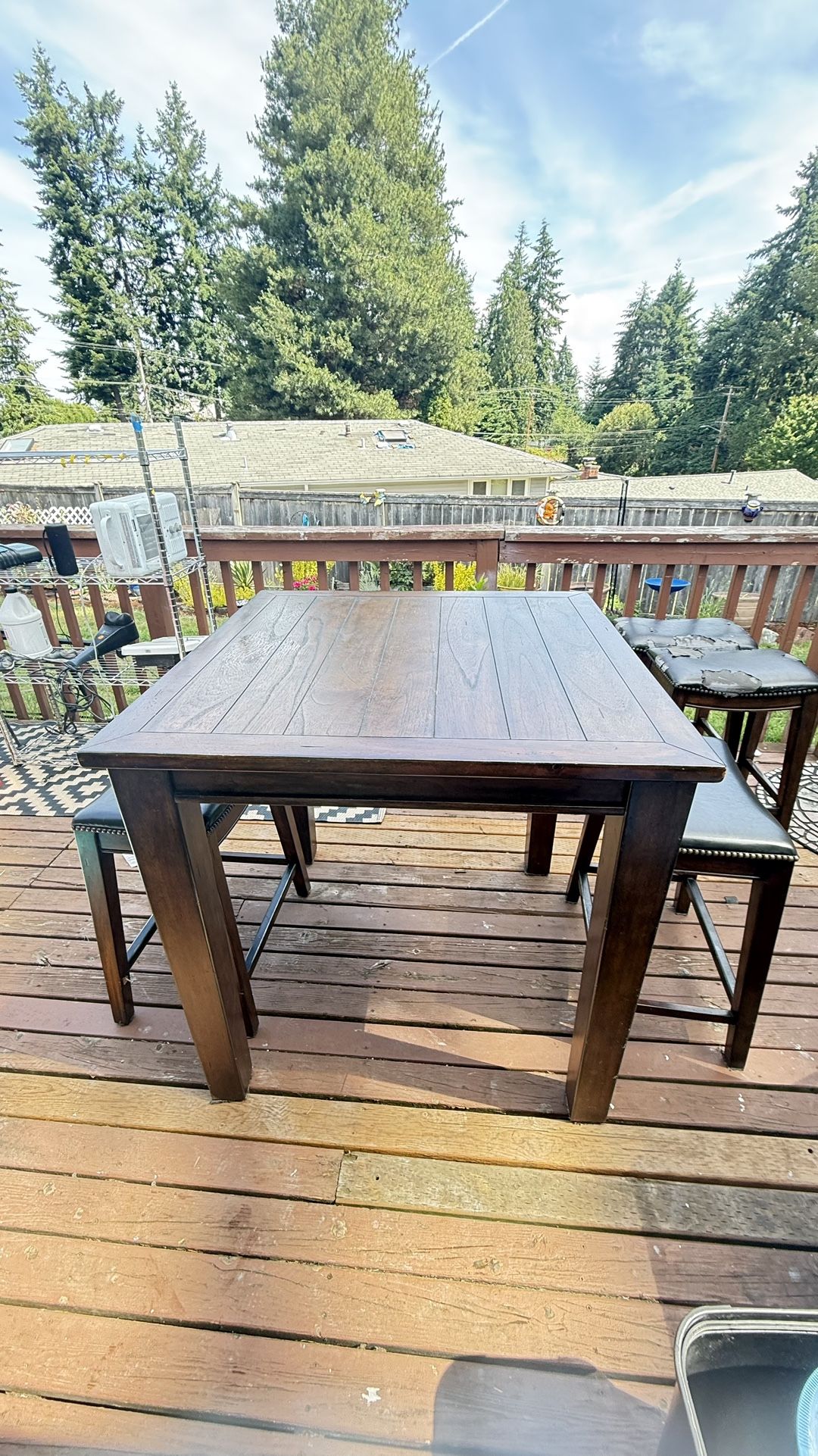 High Dining Table