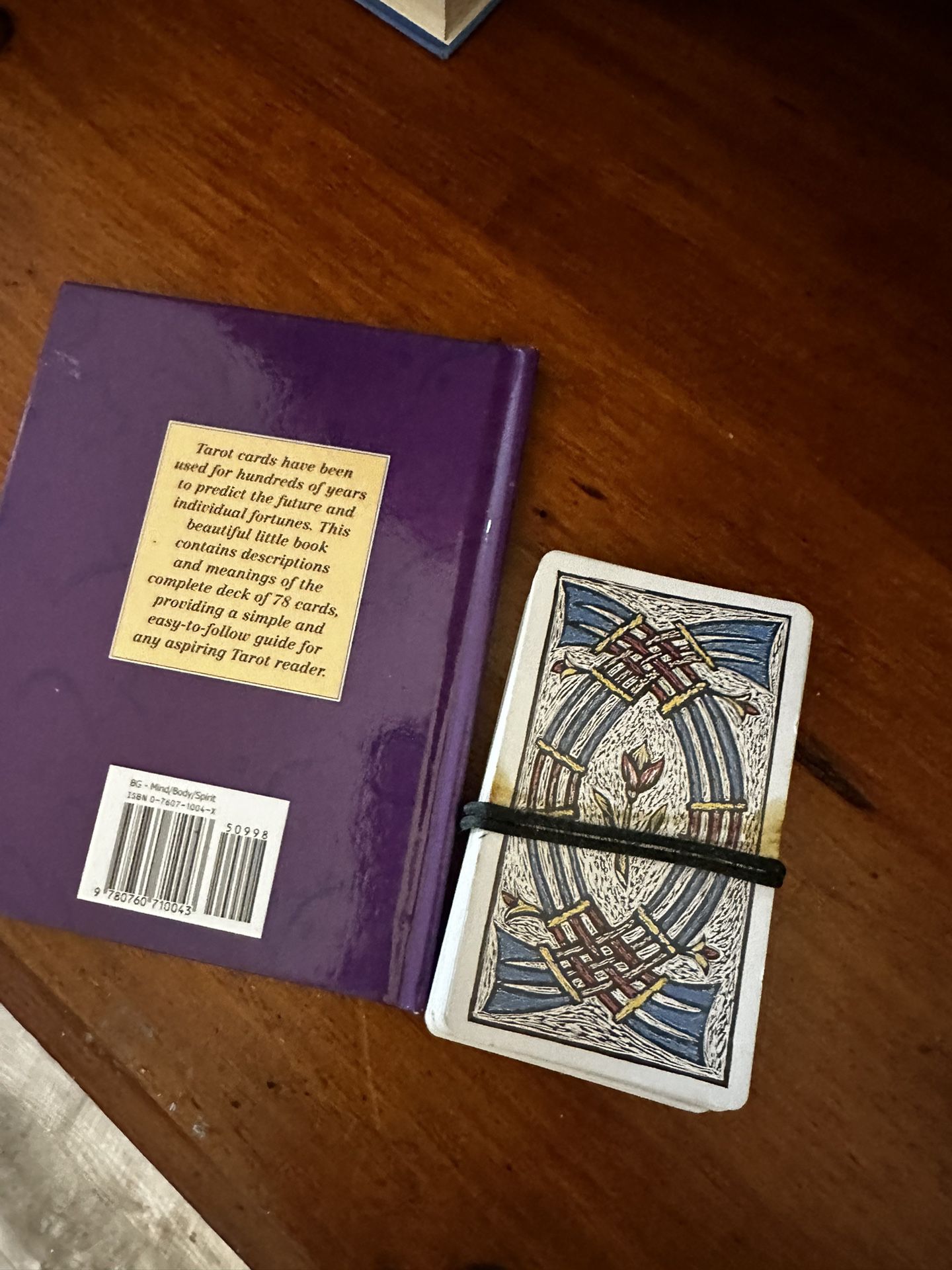Tarot Card Book And Cards
