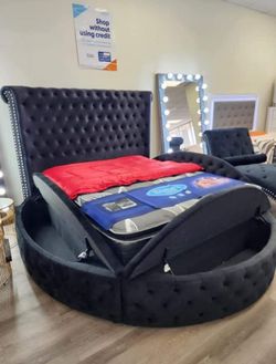 $39 Down finance Bedroom Set Queen Bed King Bed chest and mattres Bunk Bed vanity set Dining Set Dining table