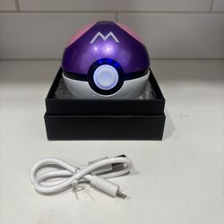 Pokemon Ball Power Bank 20000mAh LED External Battery Portable Charger Dual Port