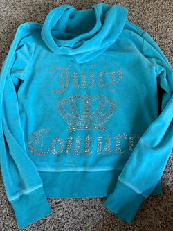 Juicy Couture Velour Hoodie Sweatshirt