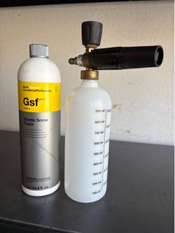 MTM Hydro Foam Canon and Koch Snow Foam