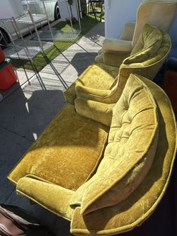 Yellow Sofa Good Conditions 