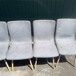 4 dining Chairs- FREE!