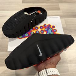 Nike Mind 001 Slide Black Chrome 