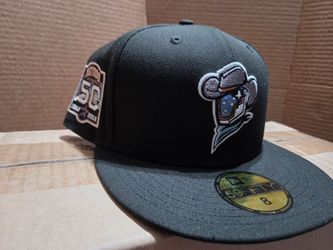 Space Cowboys Size 8 59Fifty NewEra Fitted Hat W/ Astros 50th Anniversary Patch